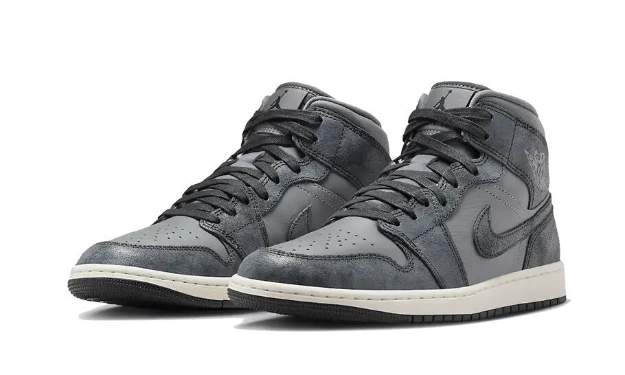 Jordan 1 Mid Distressed Smoke Grey (W) 2/3