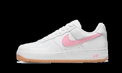 Schoenen - unisex - air force 1 low - leer - wit/roze