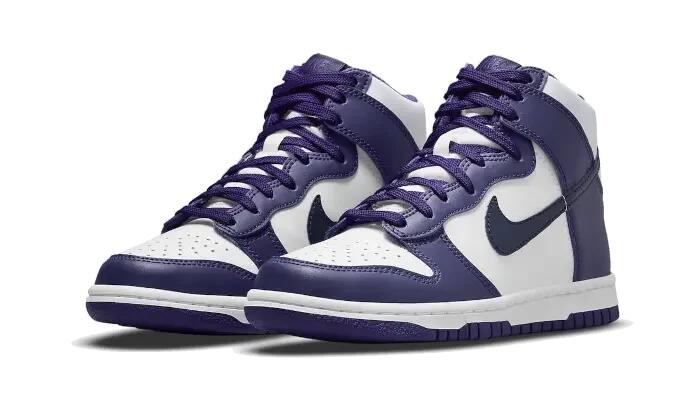 Nike Dunk High Electro Purple Midnight Navy (GS) — foto 2