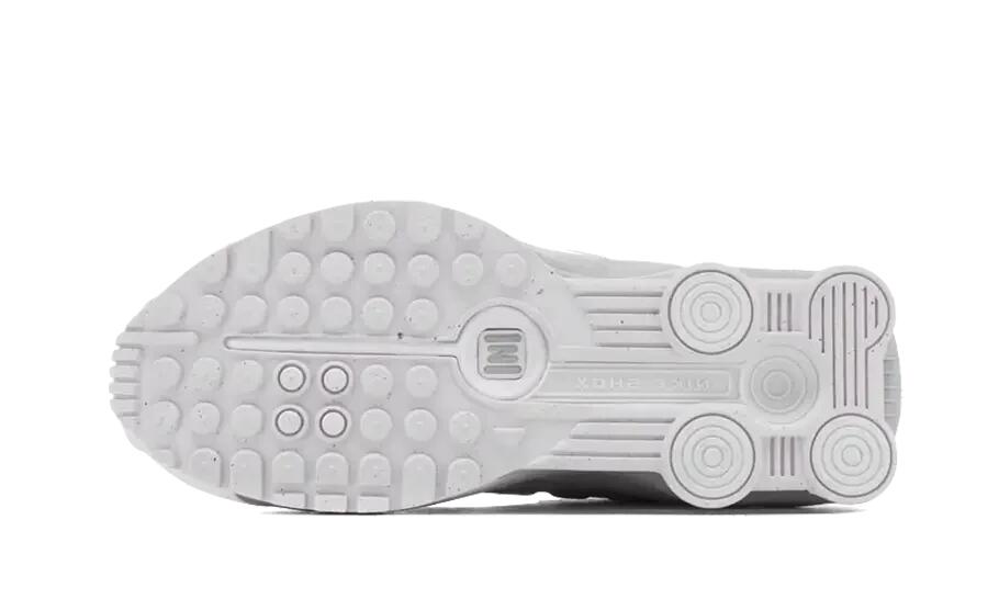 Nike Shox R4 White Metallic Platinum Barely Grape (W) 4/4