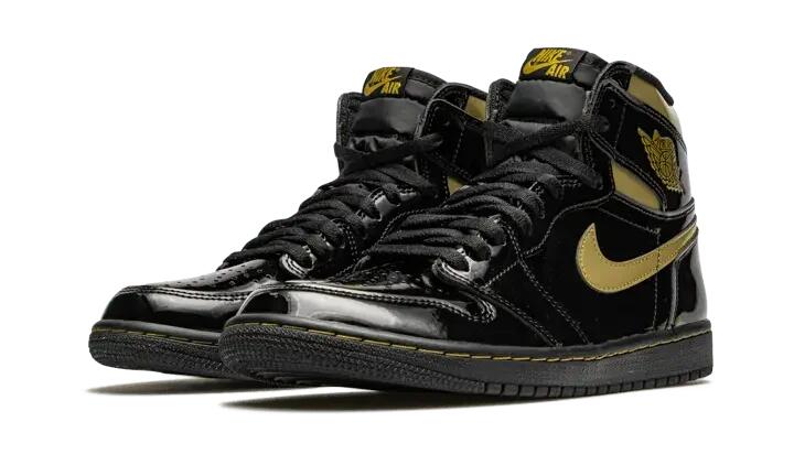 Jordan 1 Retro High Black Metallic Gold (2020) 3/5
