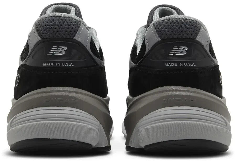 New Balance 990v6 MiUSA Black Grey White 4/5