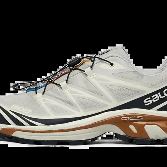 Trail Running - Shoes - XT-6 Dark Sapphire - Lunar Rock/White