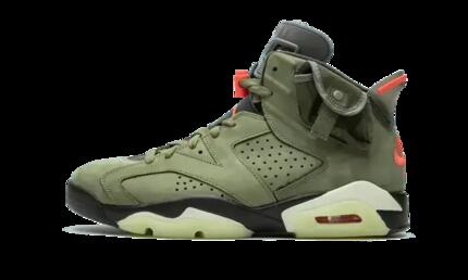 Sportschoenen Air Jordan 6 Travis Scott Medium Olive
