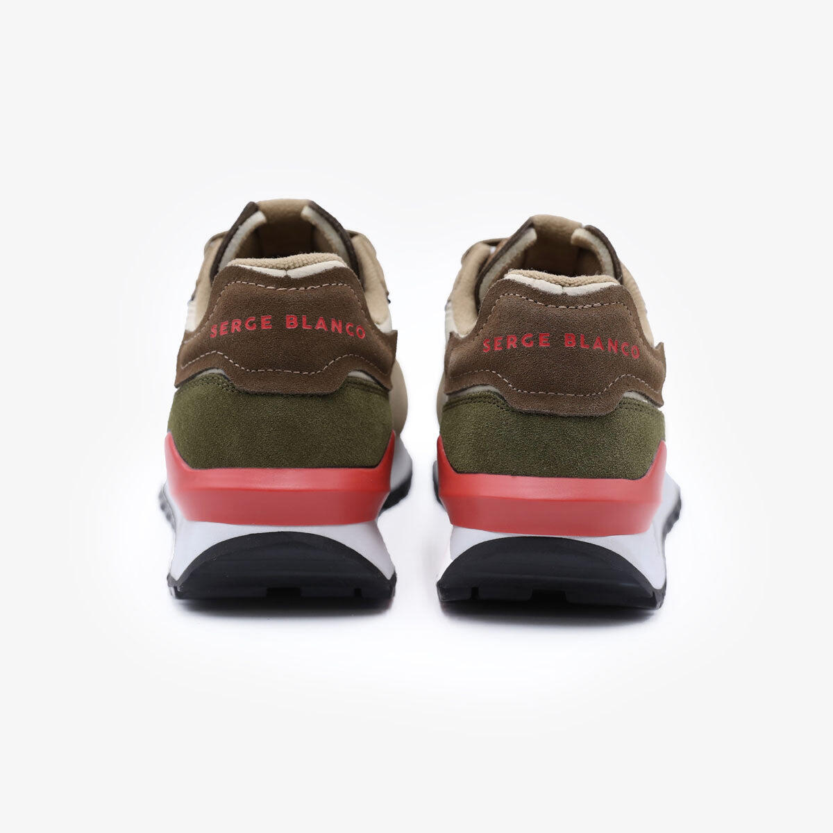 Sneakers Praloup verde kaki e oliva 3/6