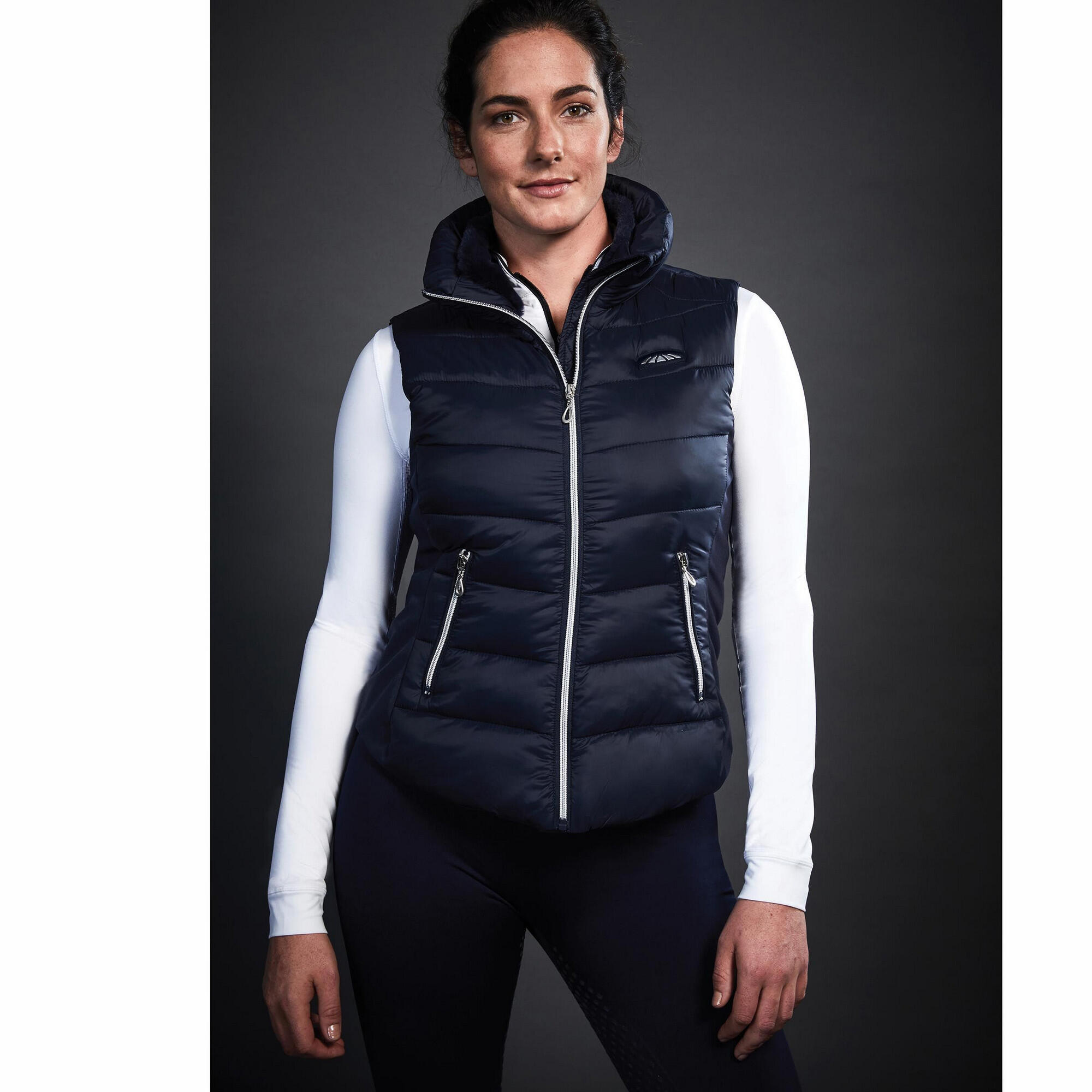 Gilet da equitazione DION da donna (Marina)