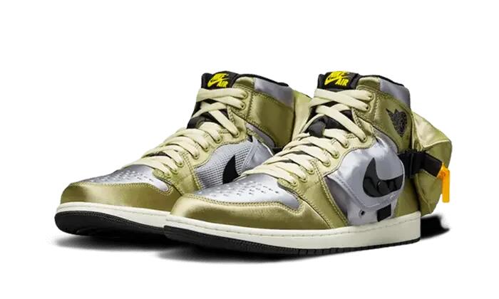 Air Jordan 1 High OG Stash Metallic Gold - Taille : 45 EU 2/3