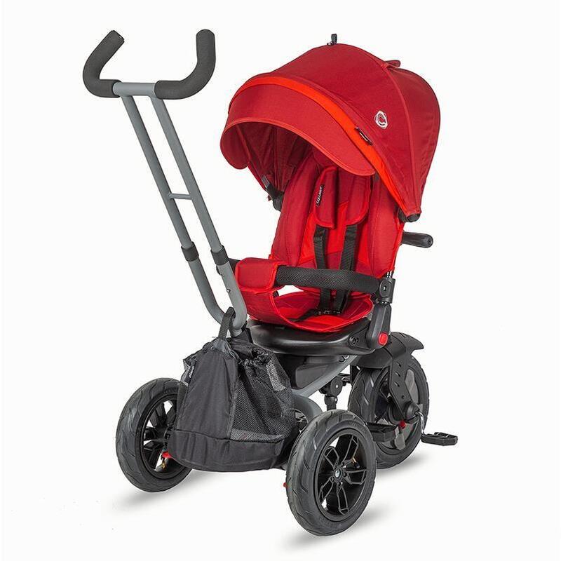 Tricicleta multifunctionala Coccolle Pianti Ruby Red