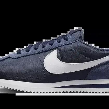 Nike Cortez Nylon Midnight Navy White - Women's