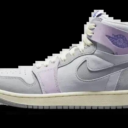 Basketball shoes - High-top, Zoom - Air Jordan 1 CMFT 2 - Grey/Purple