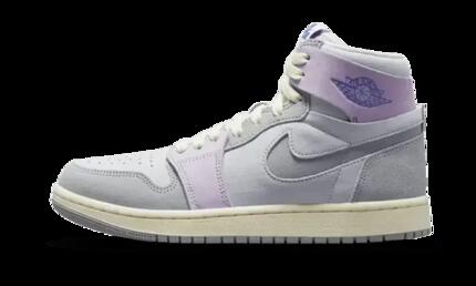 Zapatillas baloncesto - Jordan 1 High Zoom CMFT 2 - Gris/Violeta