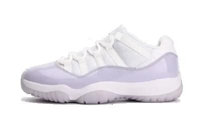 Schoenen - basketbal - air jordan 11 low - wit/pure violet