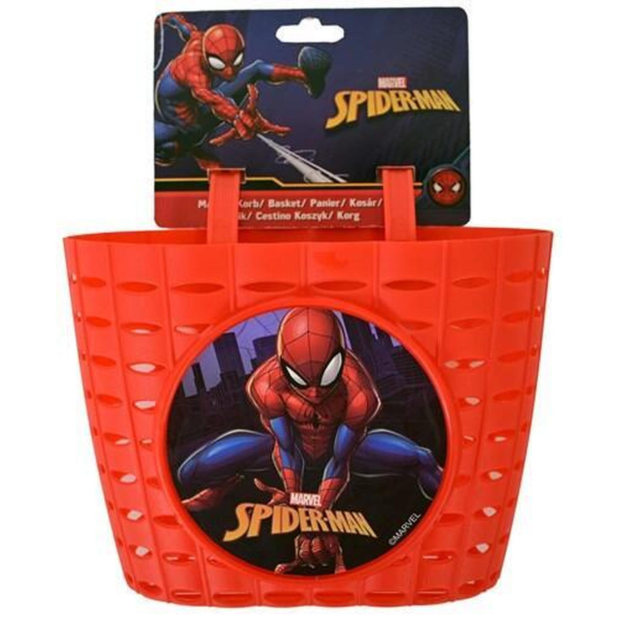 SPIDERMAN Košík na kolo Spiderman