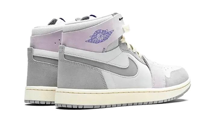 Air Jordan 1 High Zoom CMFT 2 Grey Purple (W) 3/4