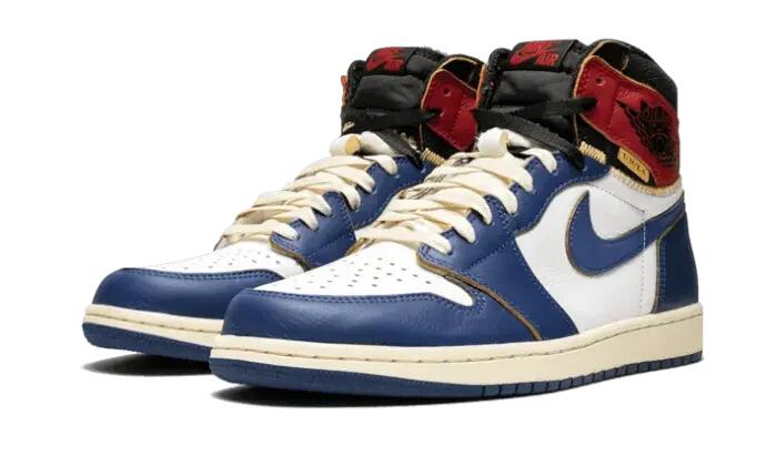 Air Jordan 1 Retro High Union Los Angeles Blue Toe 2/4