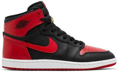 Schoenen - air jordan 1 high bred - zwart/rood