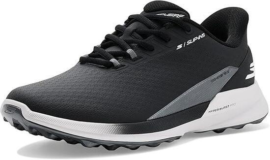 Skechers Golf Pure SI, chaussures de golf pour homme, noir