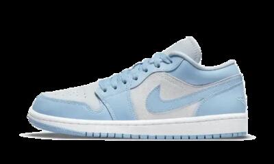 Sneakers - air jordan 1 low - lage schoen - football grey