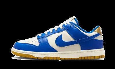 Scarpe - Basket - Unisex - basse Dunk Low - Bianco/Blu/Oro