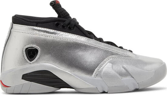 Zapatillas baloncesto - Air Jordan 14 Low - Plateado/Rojo