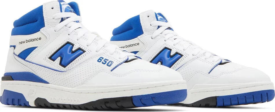 New Balance 650R White Royal Blue 6/6