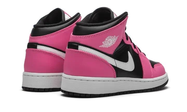 Jordan 1 Mid Pinksicle (GS) 3/4