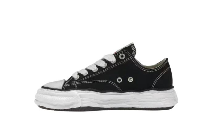 Maison Mihara Yasuhiro Peterson 23 OG Sole Canvas Low Black White 4/4