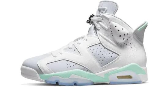 Zapatillas - Baloncesto - Retro - Jordan 6 - Blanco/Mint