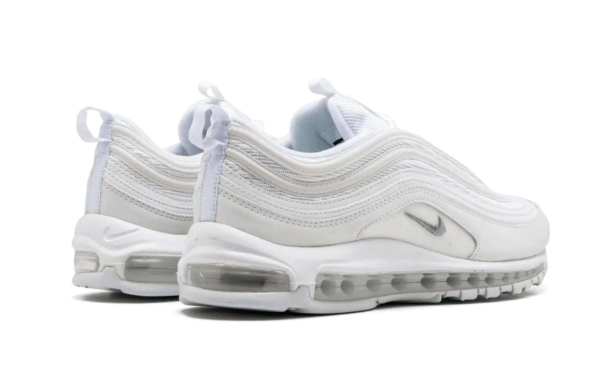 Nike Air Max 97 Triple White Wolf Grey 3/4