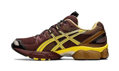 Schoenen - hardlopen - ub3-s nimbus 9 - gedempt - rum raisin/green