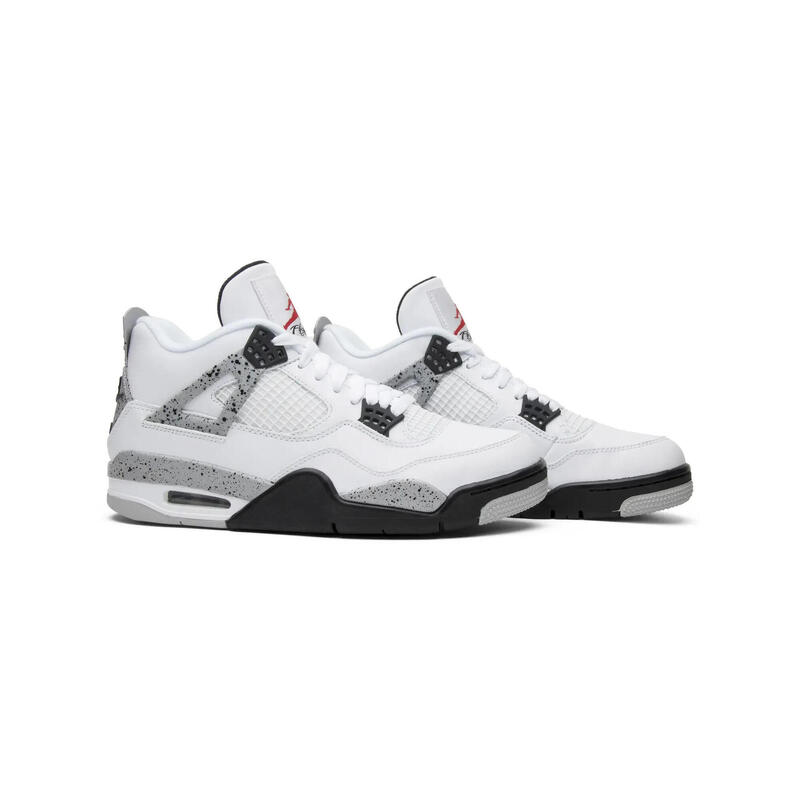 4 Retro White Cement