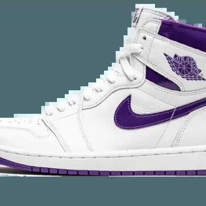 WHITE / PURPLE