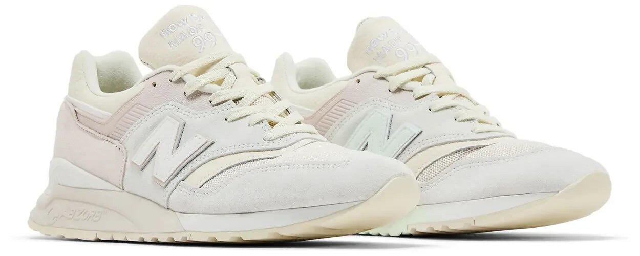 New Balance 997.5 MiUSA Kith Easter White Marshmallow Angora 5/5