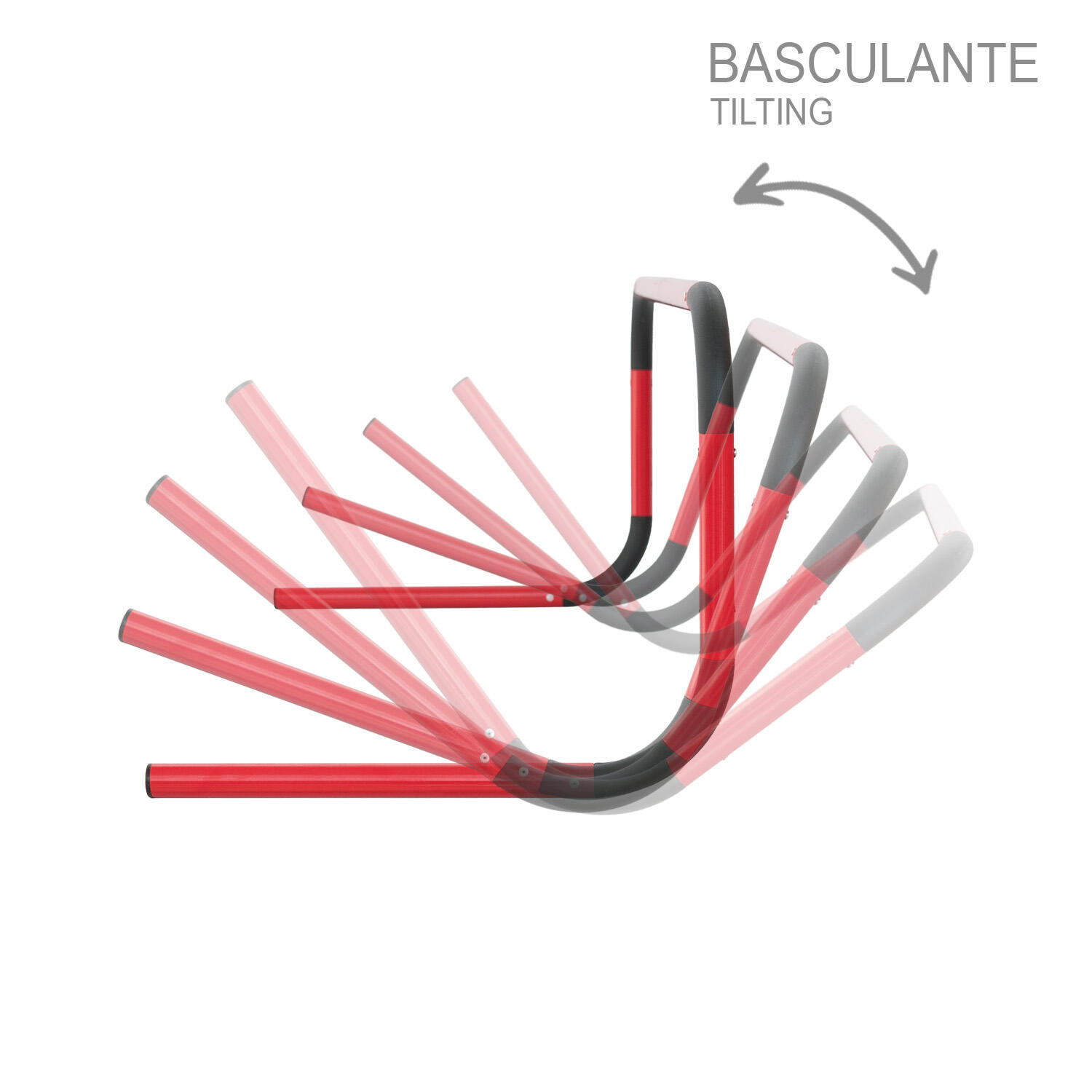 Valla Basculante Zastor Brisk Rojo 100x40cm 4/6