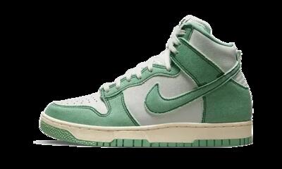Nike Dunk High 1985 Enamel Green Denim Donna