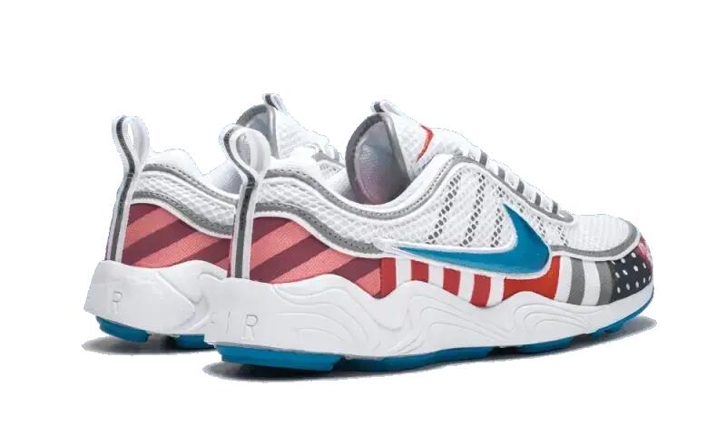 Unisex - Running - Shoes - Air Zoom Spiridon Parra - White/Multi-color 3/4