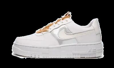 Schoenen - vrije tijd - af1 low pixel - grijs/goud