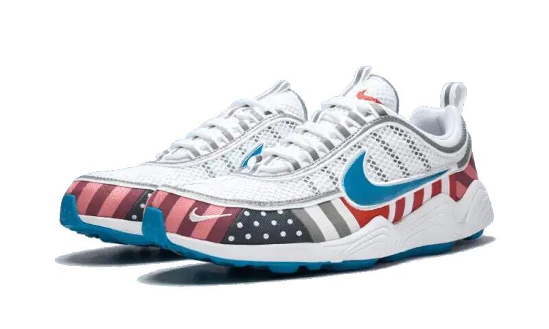 Unisex - Running - Shoes - Air Zoom Spiridon Parra - White/Multi-color 2/4
