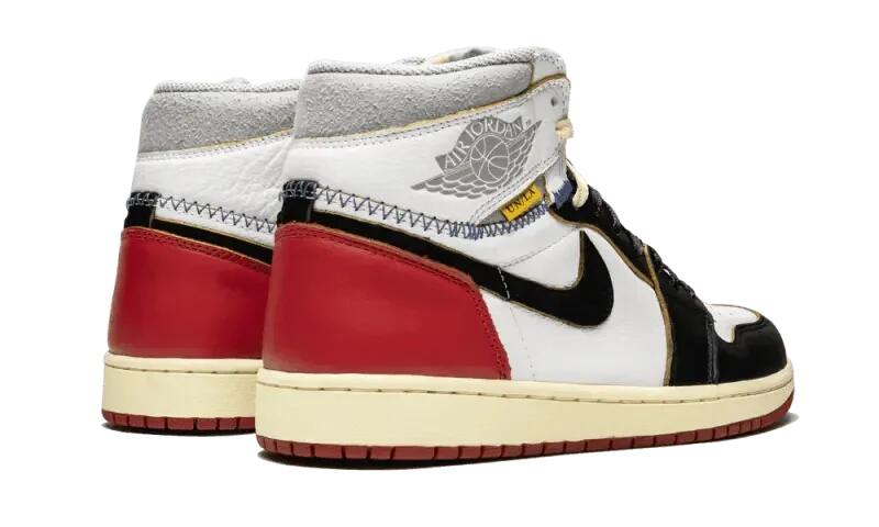 Air Jordan 1 Retro High Union Los Angeles Black Toe 3/4