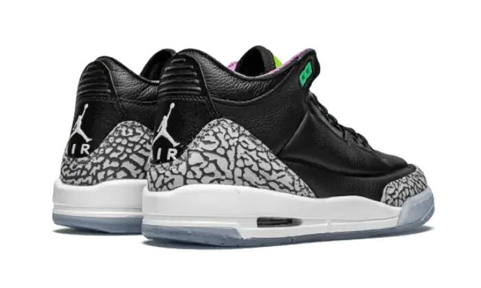 Jordan 3 Retro Electric Green (GS) 3/4