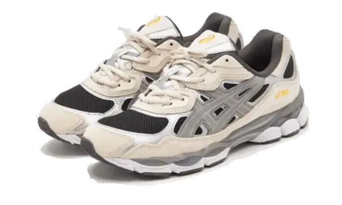 Sneaker - mesh und leder - gel-nyc - schwarz/clay grey 2/3