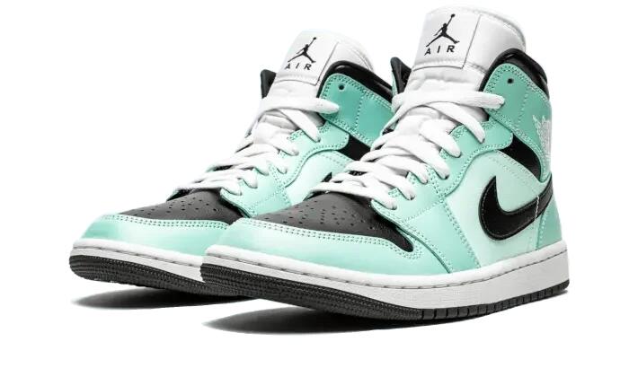 Air Jordan 1 Mid Aqua Blue Tint 2/4