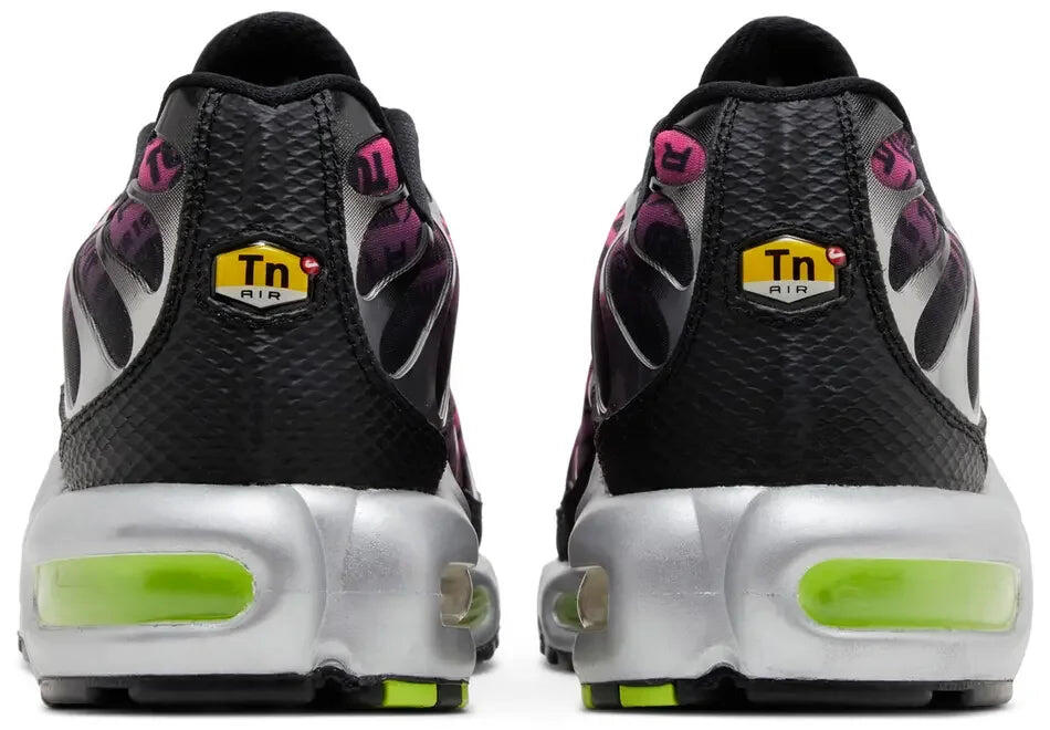 Nike Air Plus Mercurial XXV Hyper Pink and Volt 4/5