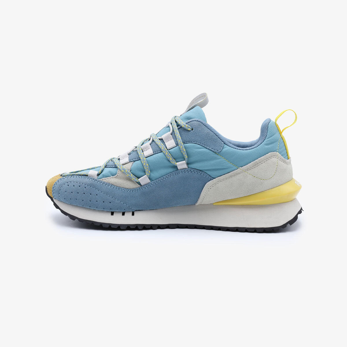 Sneakers Appolo blu cielo, giallo e grigio 5/6