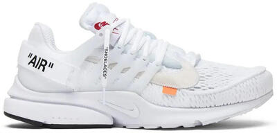 Schoenen - sneakers - unisex - air presto off-white - wit/zwart