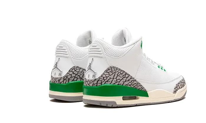Jordan 3 Retro Lucky Green Damen 3/4