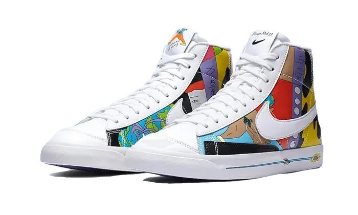 Blazer Mid 77 Flyleather Ruohan Wang 2/3