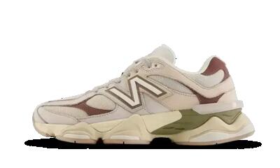 Schoenen - casual - 9060 - vetersluiting - grey matter/timberwolf