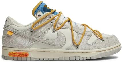 Zapatillas - Lifestyle - Off-White Dunk - Blanco/Gris/Naranja