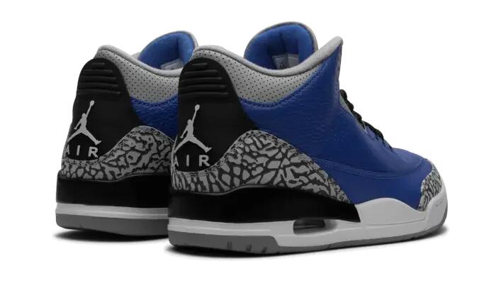 Air Jordan 3 Retro Varsity Royal 3/4